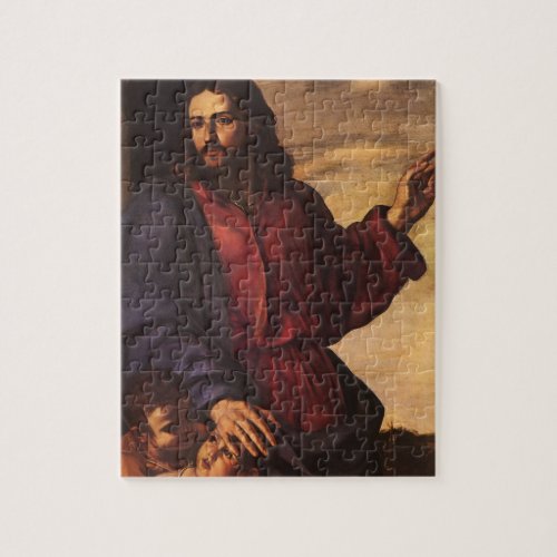 Christ Blessing Children by Artemisia Gentileschi Jigsaw Puzzle