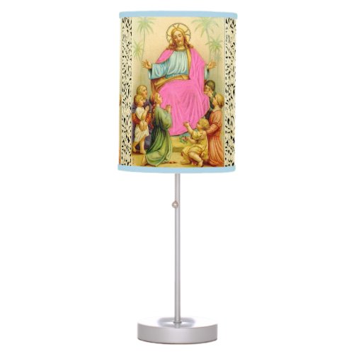 CHRIST BLESSING table lamp