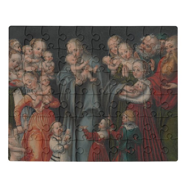 Christ Blessing the Children Jigsaw Puzzle (Puzzle Horizontal)