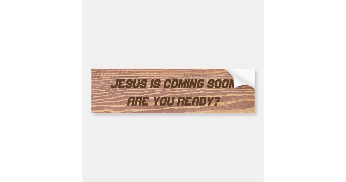 Christ Bumper Sticker Zazzle