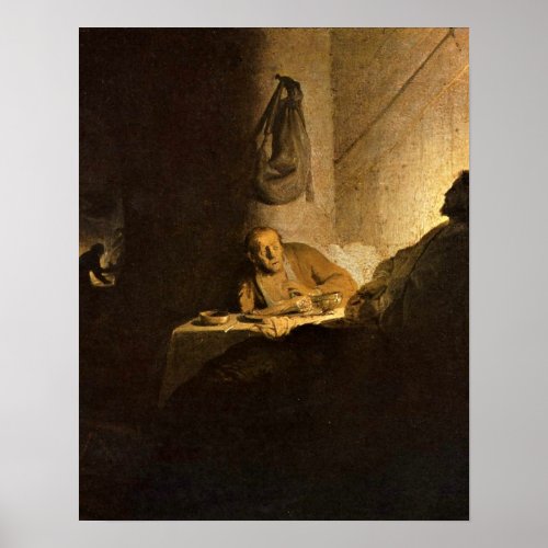 Christ by Rembrandt Harmenszoon van Rijn Poster