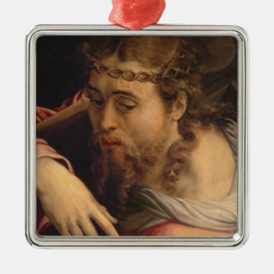 Christ Carrying the Cross, 1540-45 (oil on panel) Metal Ornament