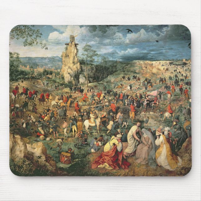 Christ carrying the Cross, 1564 Mouse Pad (Front)