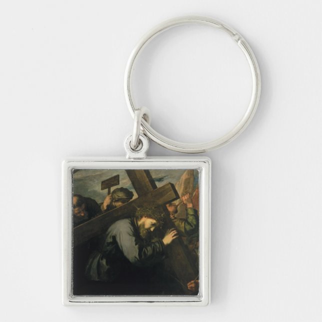 Christ Carrying the Cross, 1635 Keychain (Front)