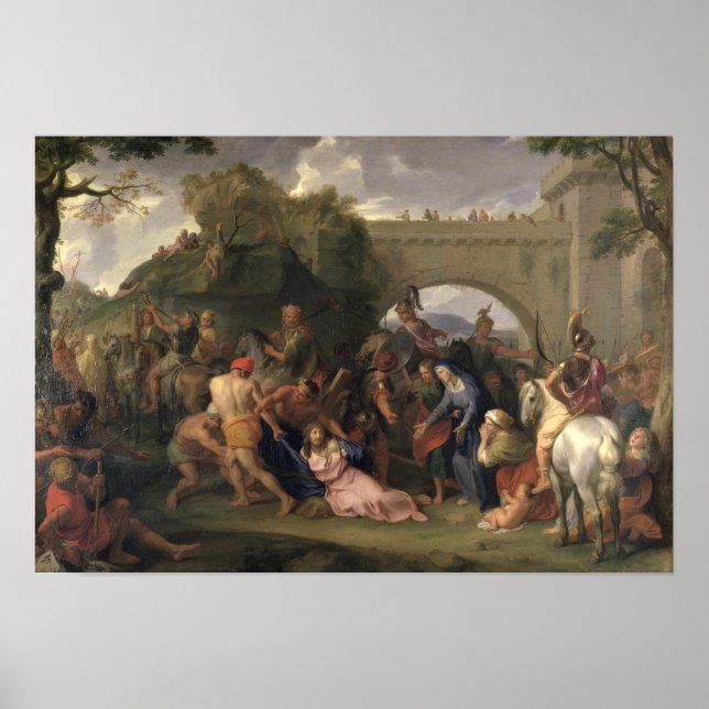 Christ Carrying the Cross, 1688 Poster (Front)