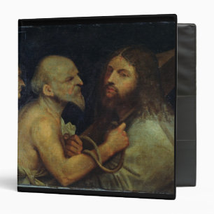 Christ Carrying the Cross 3 Ring Binder