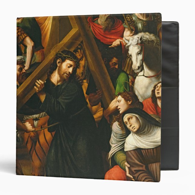 Christ Carrying the Cross Binder (Front/Inside)