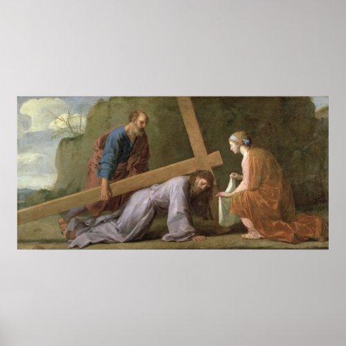 Christ Carrying the Cross c1651 Poster