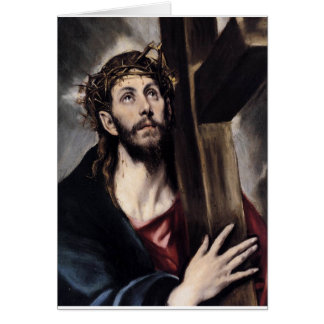 Christ Carrying the Cross circa 1580 Cards