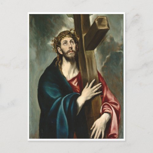 Christ Carrying the Cross El Greco  Postcard
