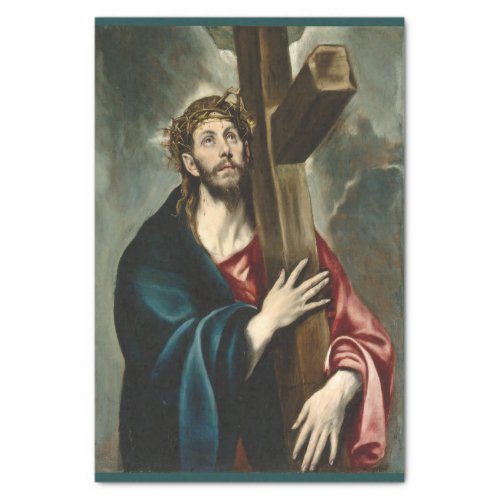 Christ Carrying the Cross El Greco Tissue Paper