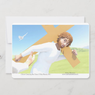 Christ carrying the Cross Invitation