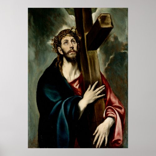Christ Carrying the Cross Light 1 Poster