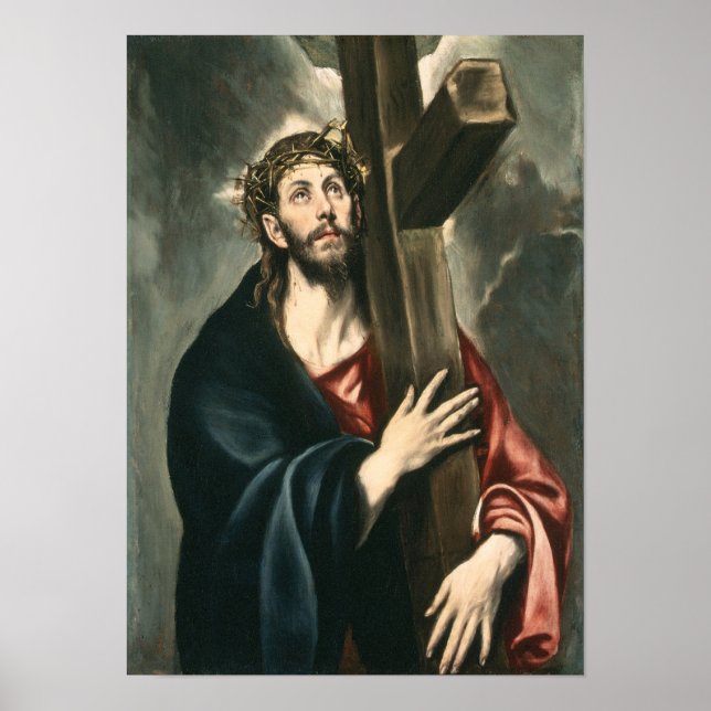 Christ Carrying the Cross (Light 2) Poster (Front)