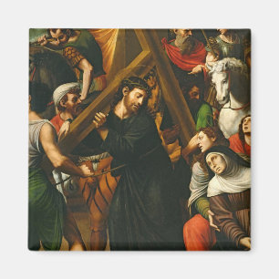 Christ Carrying the Cross Magnet