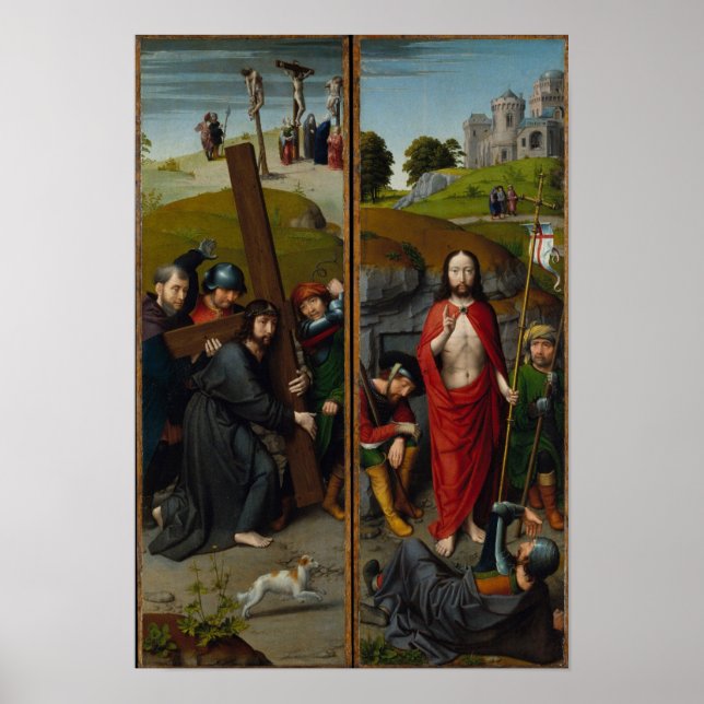 Christ Carrying the Cross Poster (Front)