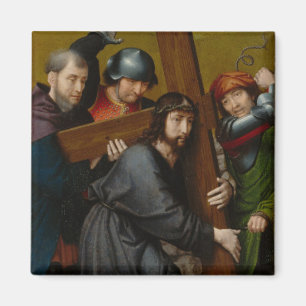 Christ Carrying the Cross, with the Crucifixion Magnet