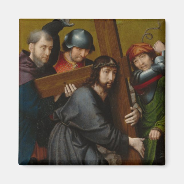Christ Carrying the Cross, with the Crucifixion Magnet (Front)