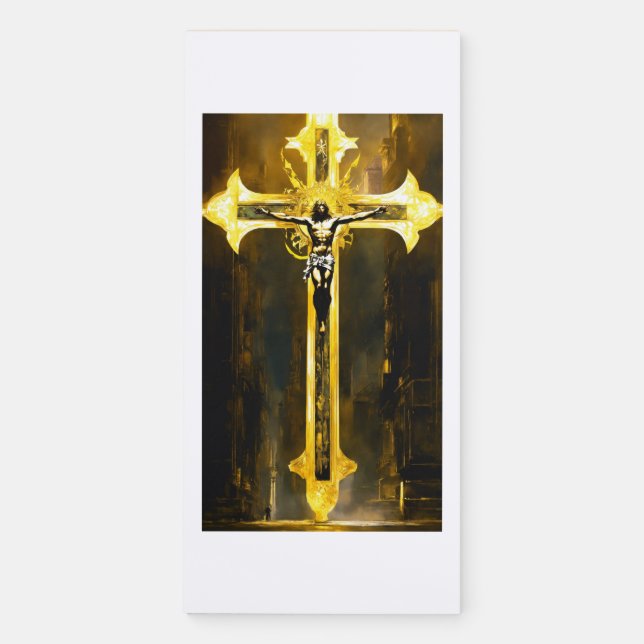 "Christ-Centered Faith Expression Notepad" Magnetic Notepad (Front)