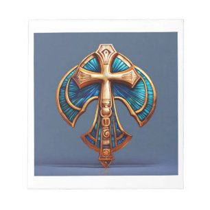 "Christ-Centered Faith Expression Notepad" Notepad