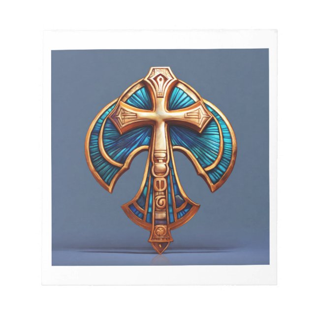 "Christ-Centered Faith Expression Notepad" Notepad (Front)