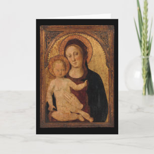 Christ Child in Arch with Mother Holiday Card