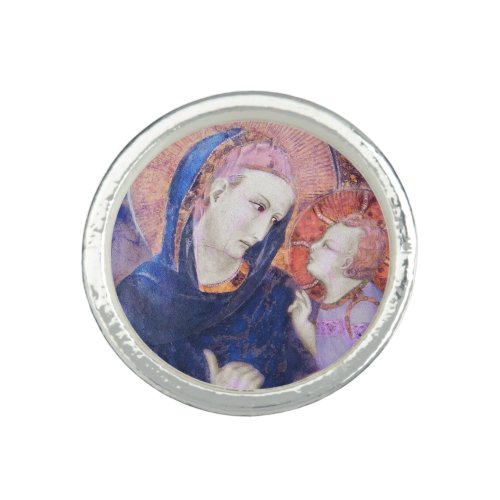 Christ Child Looking at His Mother Ring