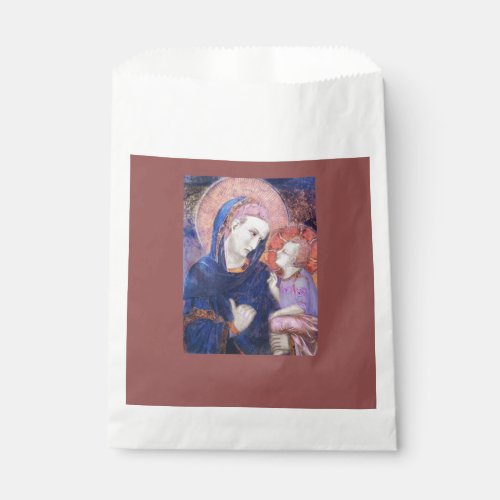 Christ Child Looking at Mary Favor Bag