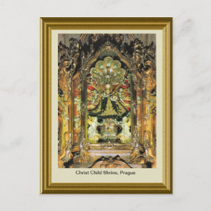 Christ Child Shrine, Prague Postcard