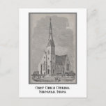 Christ Church Cathedral in Indianapolis, Indiana Postcard