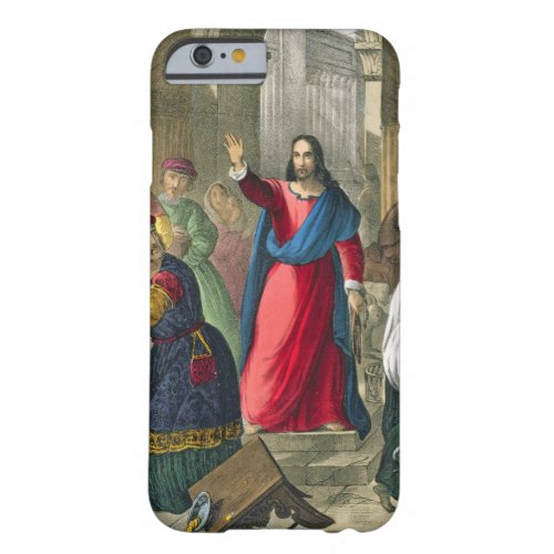 Christ Cleanses the Temple from a bible printed b Barely There iPhone 6 Case