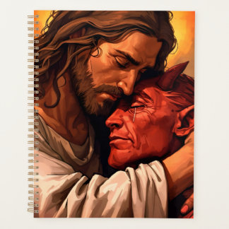Christ Comforting Lucifer Planner