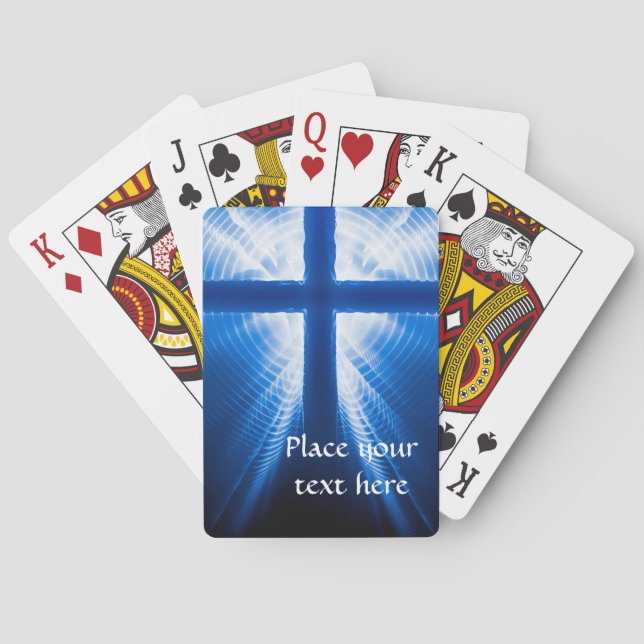 Christ Cross Poker Cards (Back)