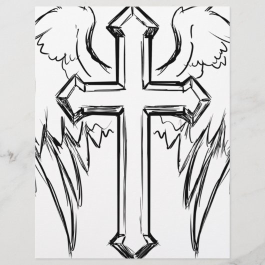Christ cross with wings (Front)