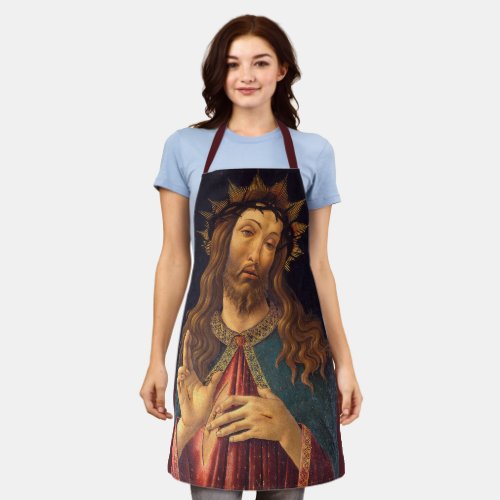 Christ Crowned with Thorns by Sandro Botticelli Apron