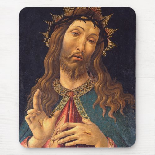 Christ Crowned with Thorns by Sandro Botticelli Mouse Pad