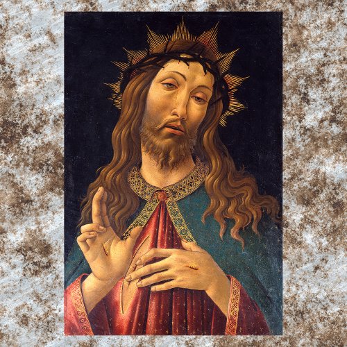 Christ Crowned with Thorns by Sandro Botticelli Poster