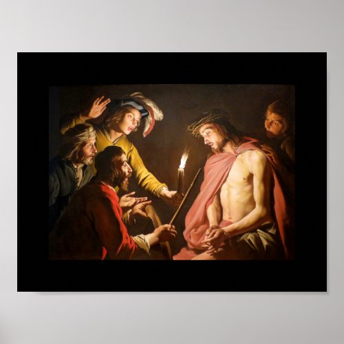 Christ Crowned with Thorns Poster