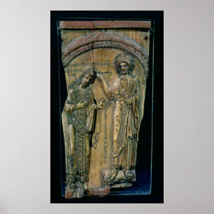 Christ Crowning the Emperor Constantine VII Poster