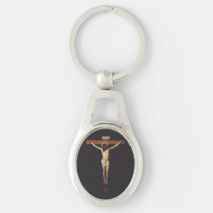 Christ Crucified by Diego Velazquez Keychain