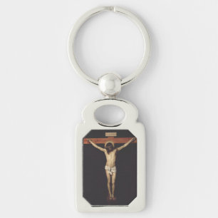 Christ Crucified by Diego Velazquez  Keychain