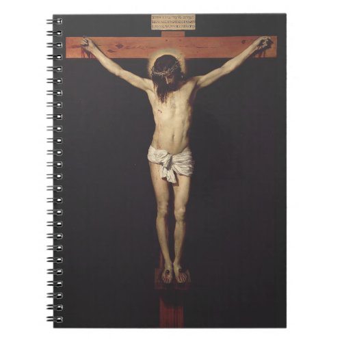 Christ Crucified by Diego Velazquez Notebook