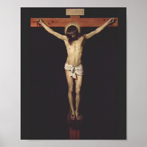 Christ Crucified by Diego Velazquez Poster