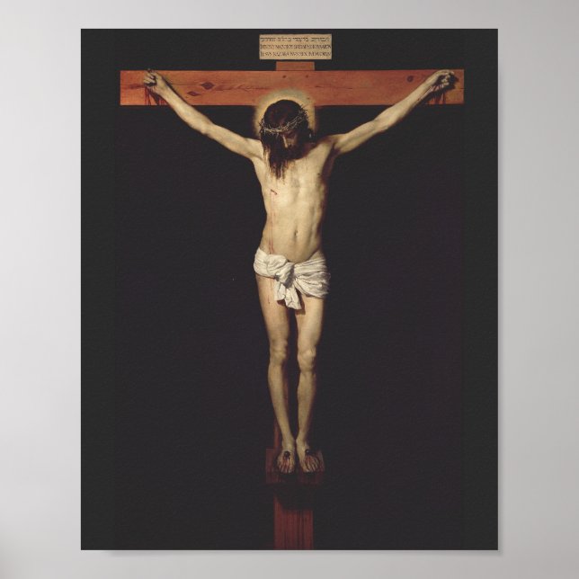 Christ Crucified by Diego Velazquez Poster (Front)