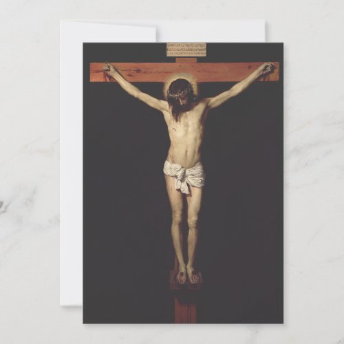 Christ Crucified by Diego Velazquez  Save The Date