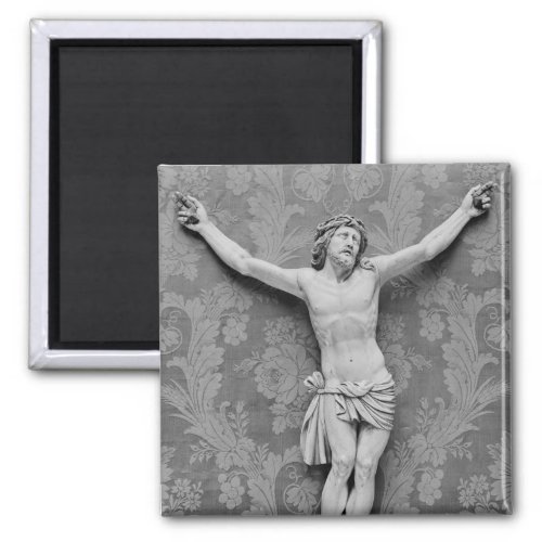 Christ Crucified by Michelangelo Buonarroti Magnet
