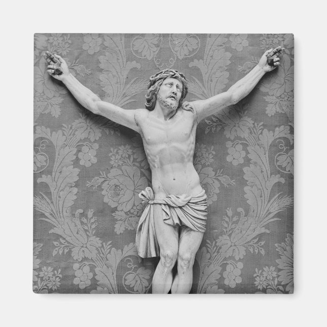 Christ Crucified, by Michelangelo Buonarroti Magnet (Front)