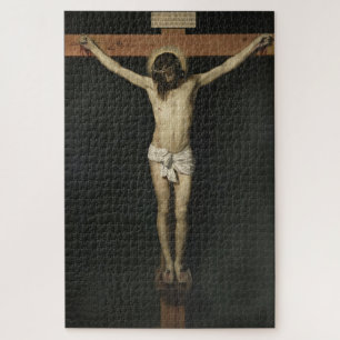 Christ Crucified on the Cross (Faith) (Velazquez) Jigsaw Puzzle