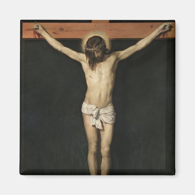 Christ Crucified on the Cross (Faith) (Velazquez) Magnet (Front)