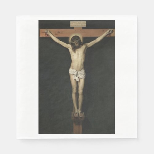 Christ Crucified on the Cross Faith Velazquez Napkins
